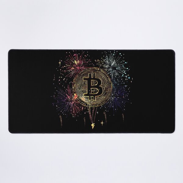Item preview, Happy New Year Bitcoin designed and sold by BitCryX.