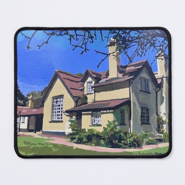 Item preview, Crabtree School House and Lodge, Killerton, Devon designed and sold by Merrydaypaints.