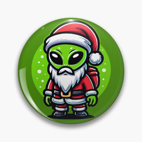 Item preview, Santa Alien designed and sold by roswellboutique.