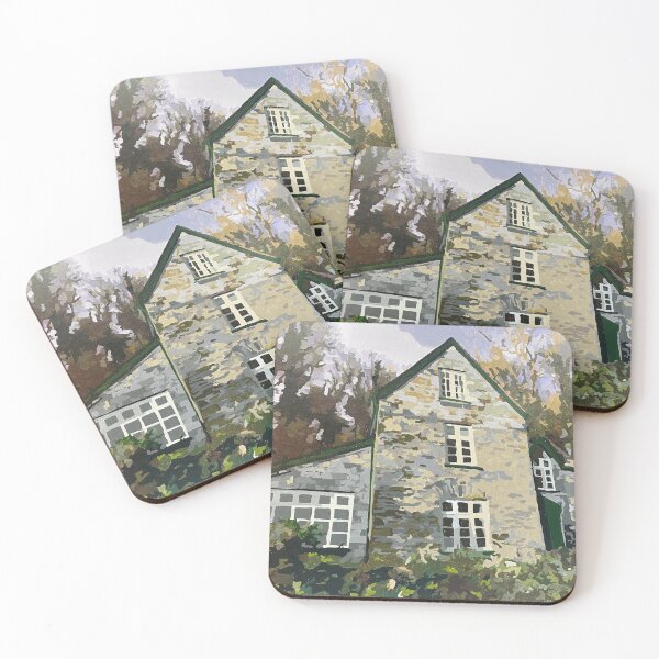Item preview, Compass Cottage, Dartmouth designed and sold by Merrydaypaints.