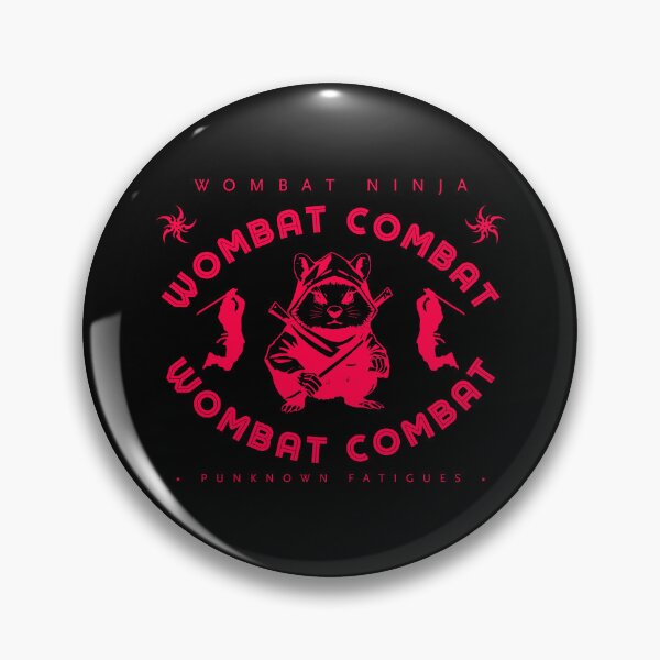 Item preview, Wombat Combat, Red designed and sold by pUNKnown.