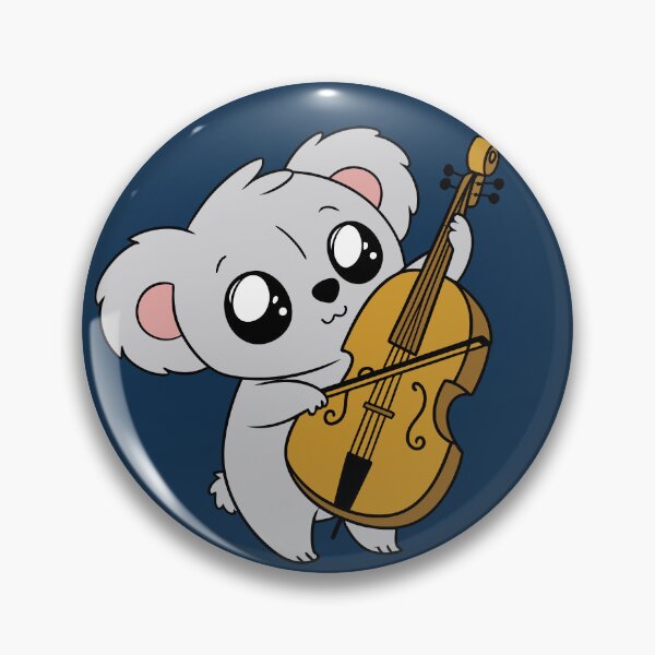 Item preview,  CUTE KOALA  PLAYING ON CELLO - MUSICAL KOALA designed and sold by Gihan-Design.