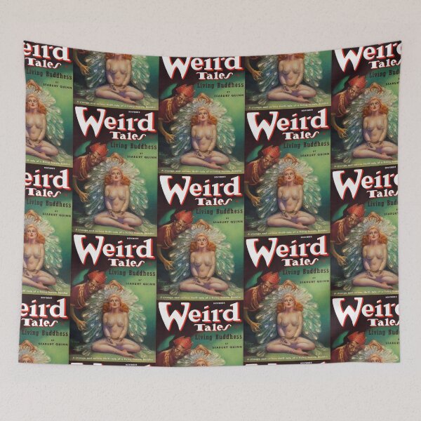 Item preview,  Vintage Weird Tales Magazine  living Buddess designed and sold by TeeARTHY.