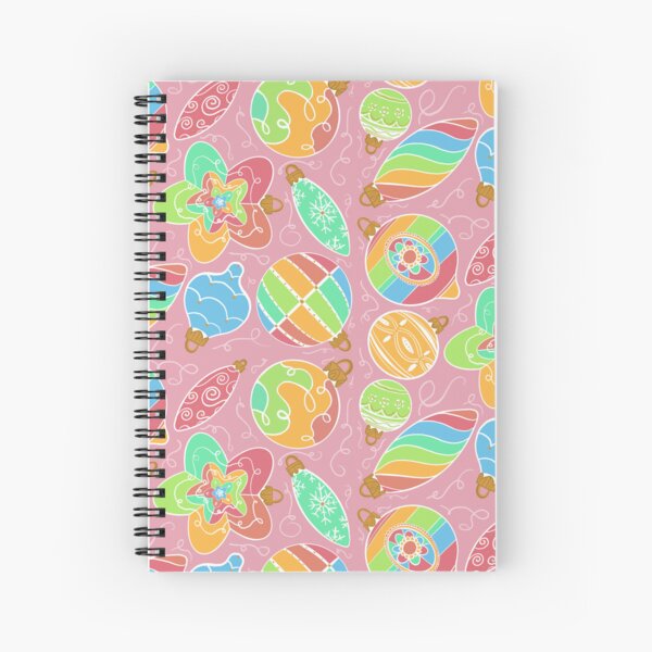 Fa La La Ti Da Ornaments Spiral Notebook