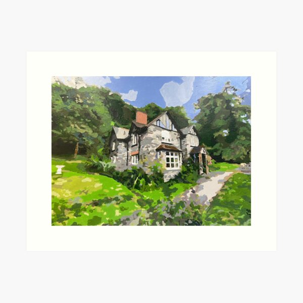 Item preview, Combe Park Lodge, near Lynton, Devon designed and sold by Merrydaypaints.