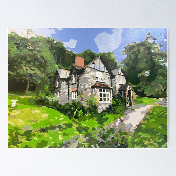Item preview, Combe Park Lodge, near Lynton, Devon designed and sold by Merrydaypaints.