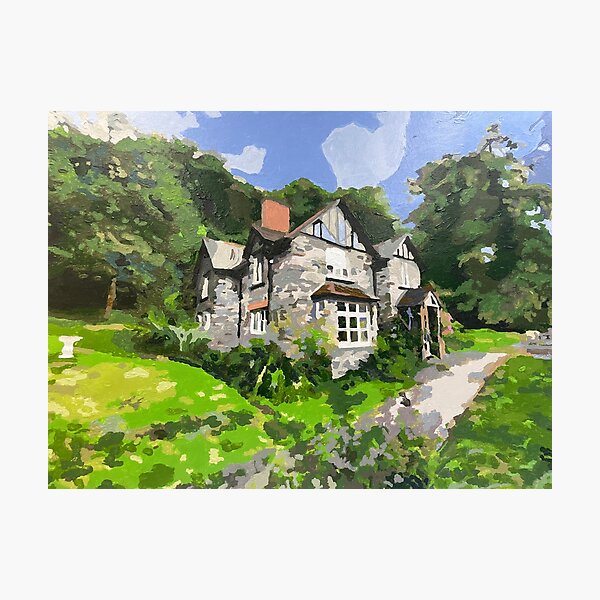 Item preview, Combe Park Lodge, near Lynton, Devon designed and sold by Merrydaypaints.
