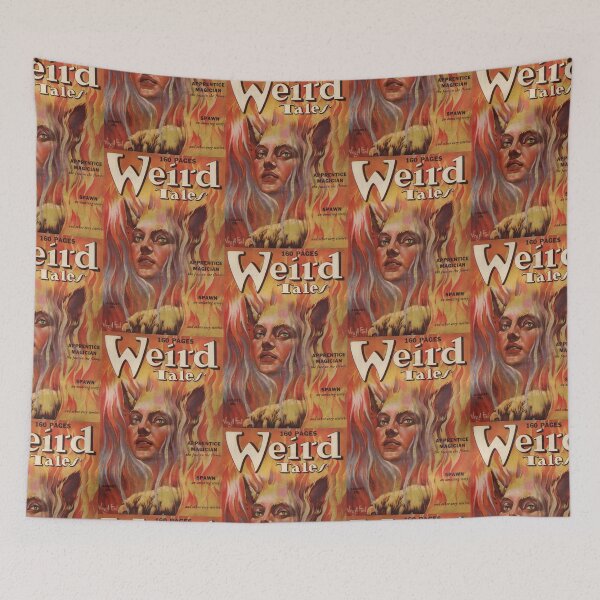 Item preview,  Vintage Weird Tales Magazine appretice magician designed and sold by TeeARTHY.