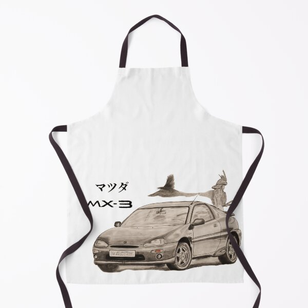 Item preview, Mazda mx-3 with samurai designed and sold by WisniaRysuje.