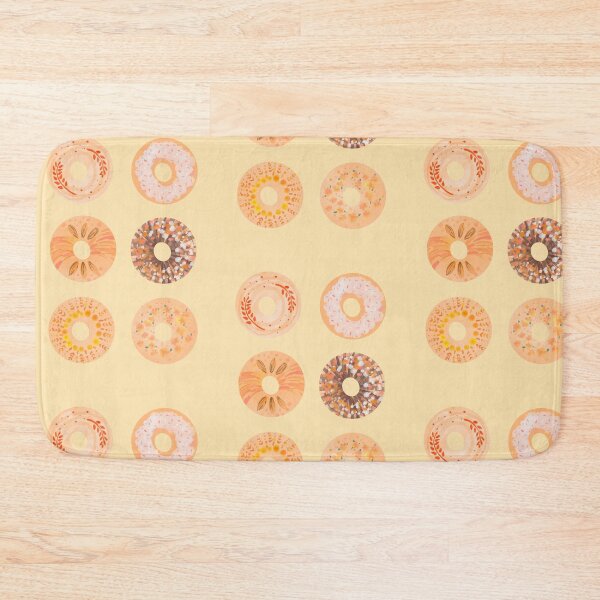 Item preview, Little donuts illustration in group of 6 designed and sold by tenkenryujin.