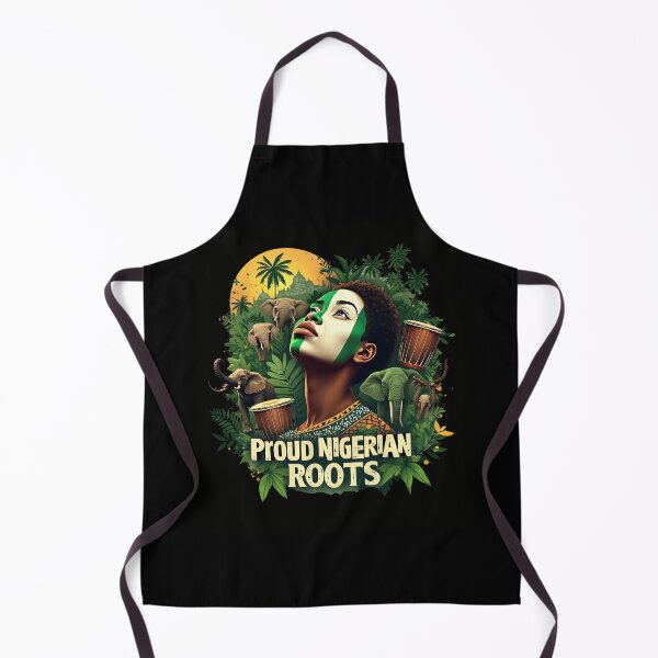 Item preview, Proud Nigerian Roots Black History Month, Nigeria designed and sold by Imaginarium Design.