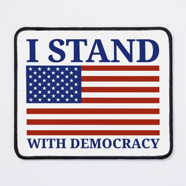Item preview, I stand with democracy designed and sold by Rachel the Artist .