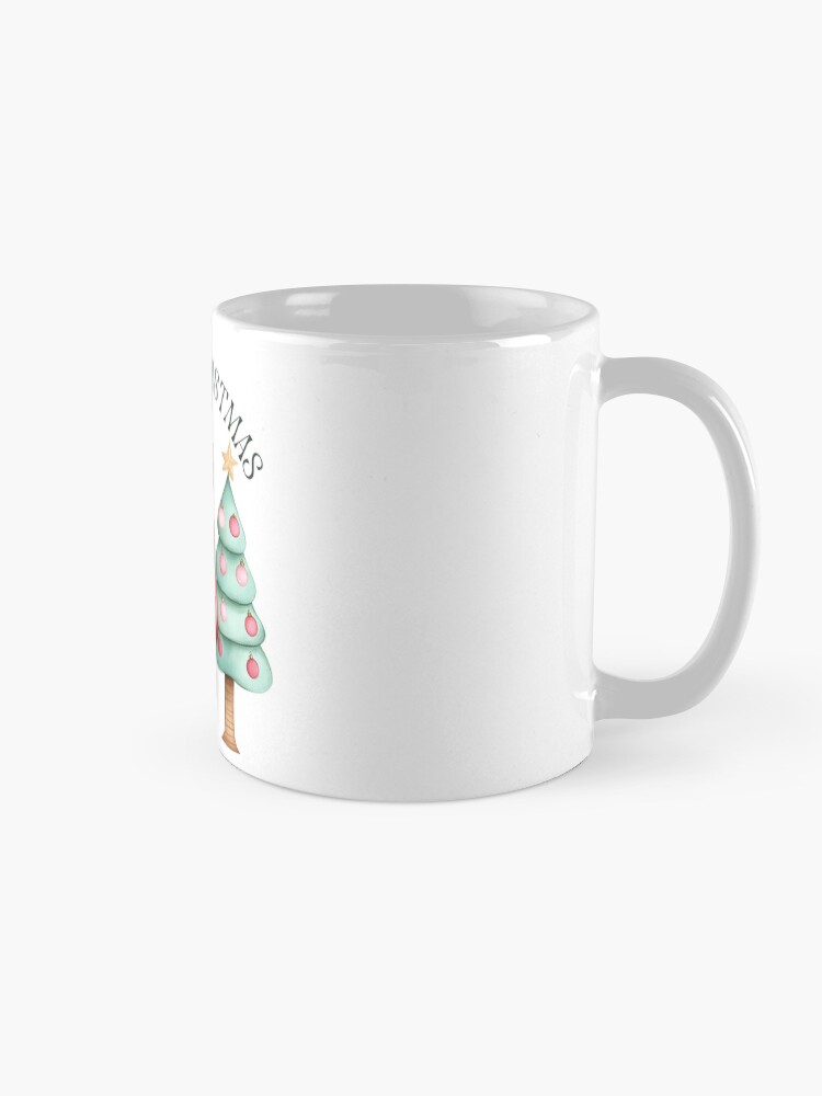 Thumbnail 5 of 6, Coffee Mug, Merry Christmas Set of 3 Trees designed and sold by GODS4US.