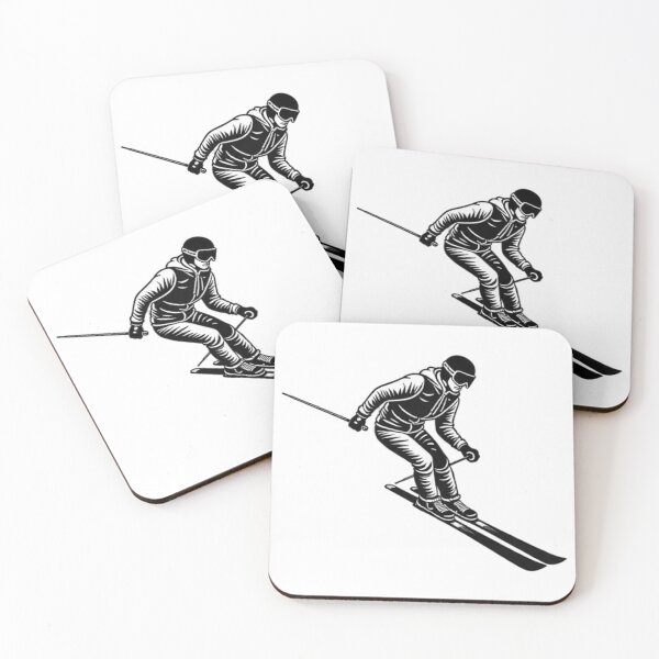 Item preview, Ski Skiing Mountains Skier Winter Sports designed and sold by SOUFIANE1991.
