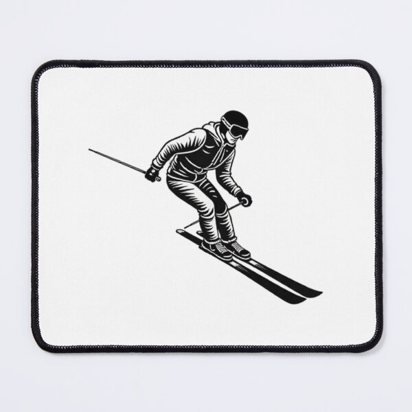 Item preview, Ski Skiing Mountains Skier Winter Sports designed and sold by SOUFIANE1991.