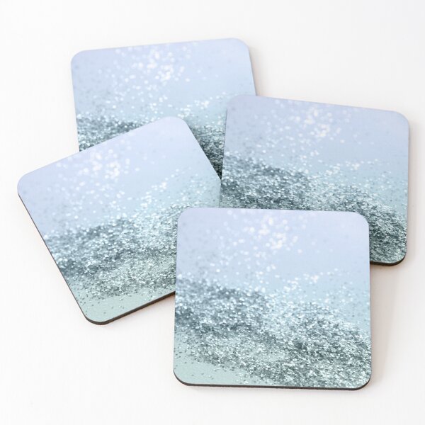 Item preview, Light Seafoam Light Blue Glam #1 (Photo of Glitter Only - Not Reflective) designed and sold by Anita's & Bella's Art.