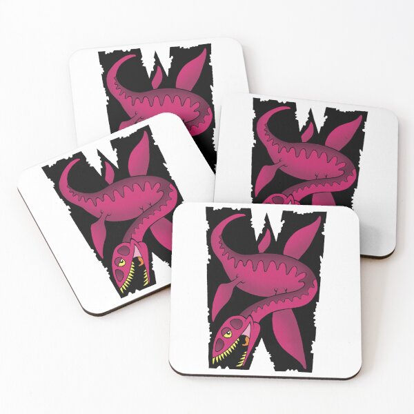 Item preview, Letter W Woolungasaurus designed and sold by alphatoons.