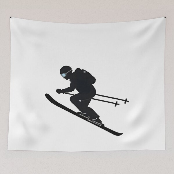 Item preview, Ski Skiing Mountains Skier Winter Sports designed and sold by SOUFIANE1991.