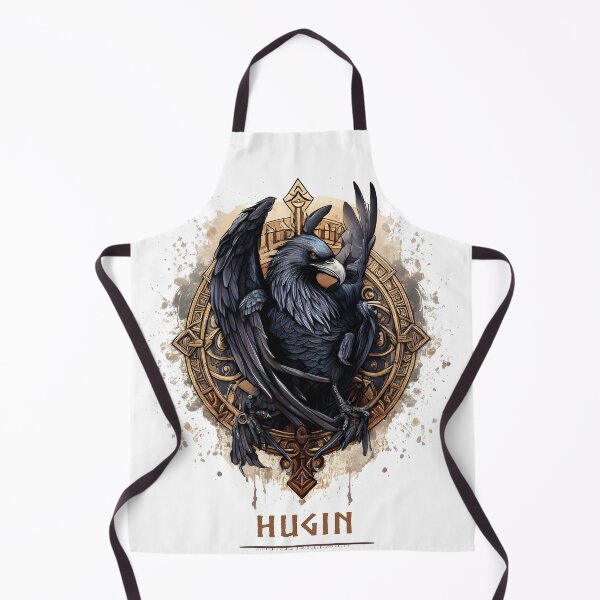 Item preview, Ravens Hugin and Munin with Vegvisir Viking Rune- Protection Rune, Valhalla. designed and sold by PhotoArtMC.