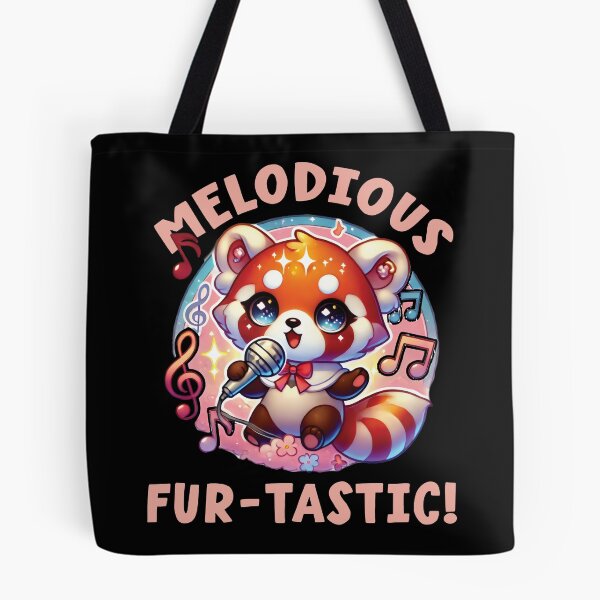Item preview, Melodious Fur-tastic, kawaii redpanda singing karaoke designed and sold by samah82.