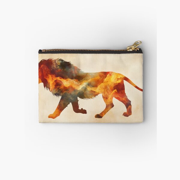 Item preview, Fiery Lion Silhouette designed and sold by Carlos Monteiro.