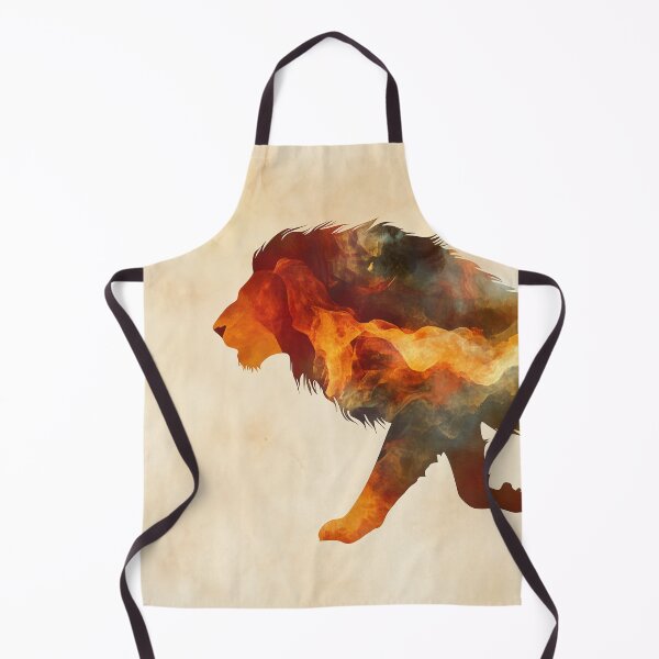 Item preview, Fiery Lion Silhouette designed and sold by Carlos Monteiro.