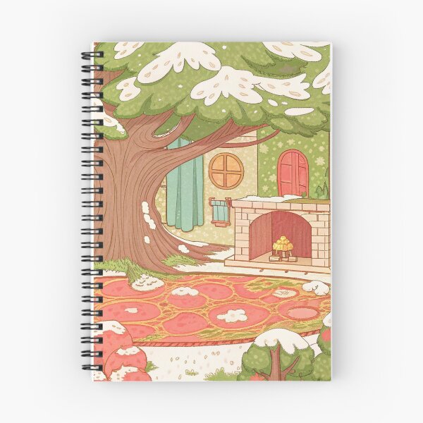 Item preview, a whimsical scene that blends nature with homey comfort designed and sold by MarketByte.