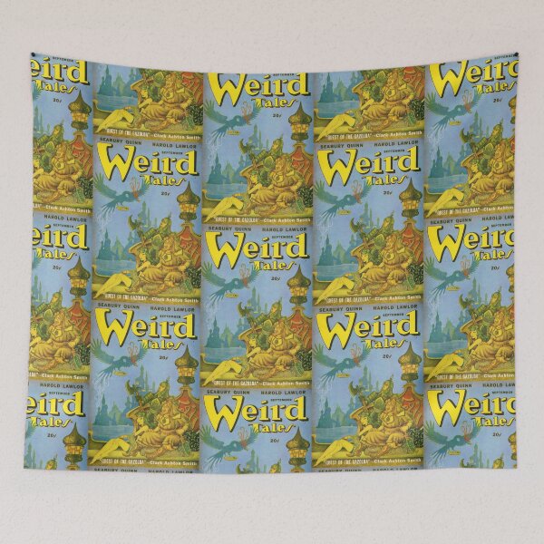 Item preview,  Vintage Weird Tales Magazine  Ques of gazolba designed and sold by TeeARTHY.