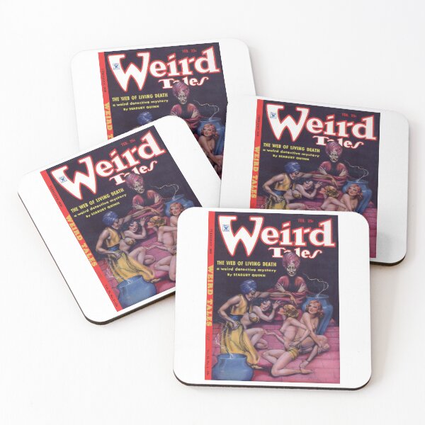 Item preview, Vintage Weird Tales Magazine web of Livin Death designed and sold by TeeARTHY.