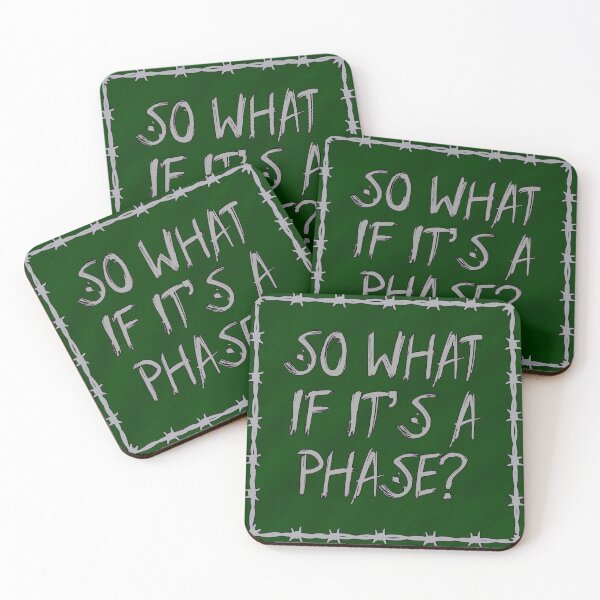 Item preview, It Was Never A Phase (green) designed and sold by ThatSpicyStitch.