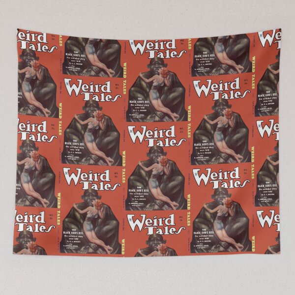 Item preview, Vintage Weird Tales Magazine  Black Gods Kiss designed and sold by TeeARTHY.