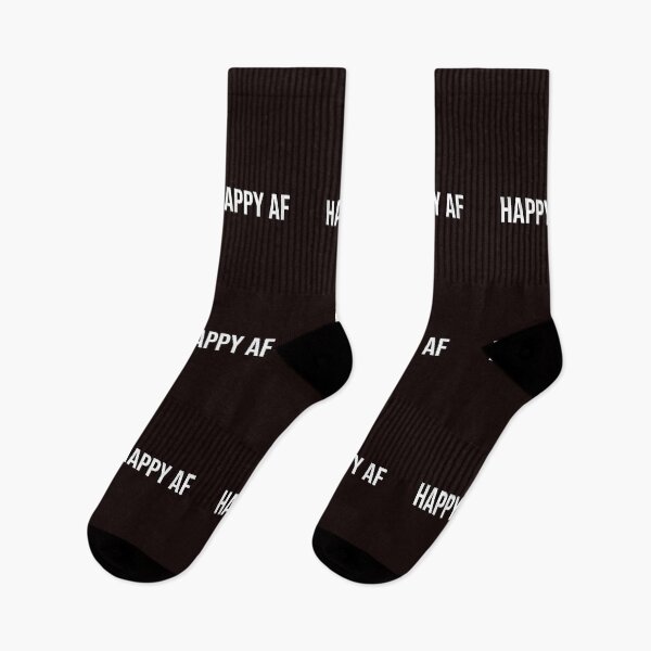 Item preview, Happy AF positive slang designed and sold by stuffaf.