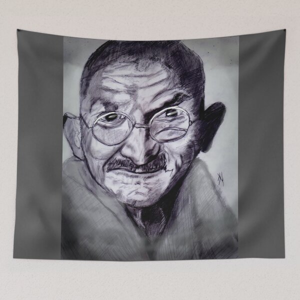 Artikelvorschau, Gandhi entworfen und verkauft von Herbert Renard.