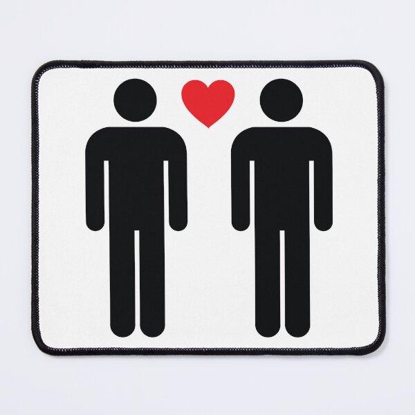 Item preview, Man loves Man designed and sold by Underground Craft Club.