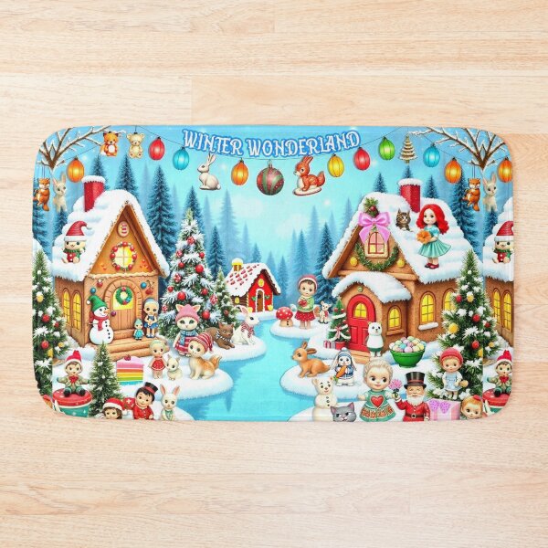 Item preview, COTTAGE COQUETTE AESTHETIC RETRO GIRLY BOWS WINTER WONDERLAND ART 1 designed and sold by Arts4U.
