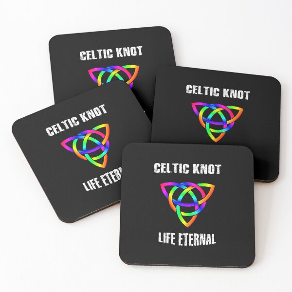 Item preview, Rainbow Celtic Knot - eternal life cycle designed and sold by ClarkChrisComic.