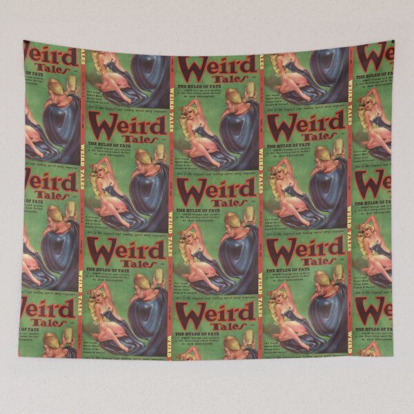 Item preview, Vintage Weird Tales Magazine Ruler of fate designed and sold by TeeARTHY.