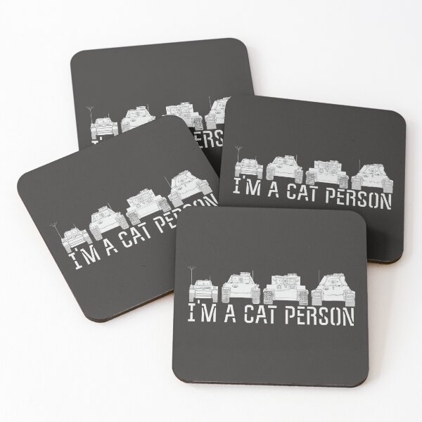 Item preview, I'm a Cat Person - WWII German Tanks designed and sold by FAawRay.