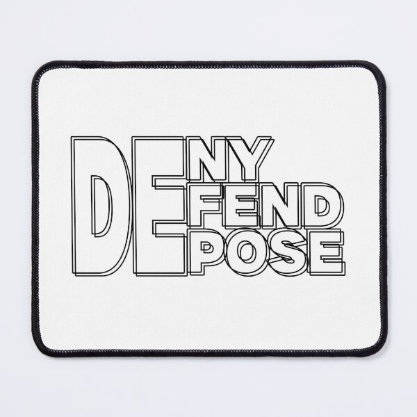 Item preview, Deny, Defend, Depose - black designed and sold by blackinkmice.