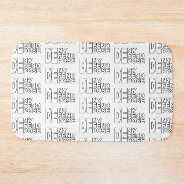Item preview, Deny, Defend, Depose - black designed and sold by blackinkmice.