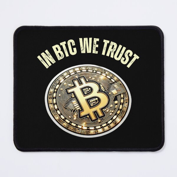 Item preview, In Bitcoin We Trust designed and sold by LewpyG.