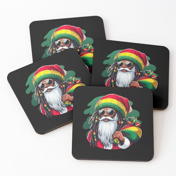 Item preview, Rasta Santa designed and sold by Myra365Art.