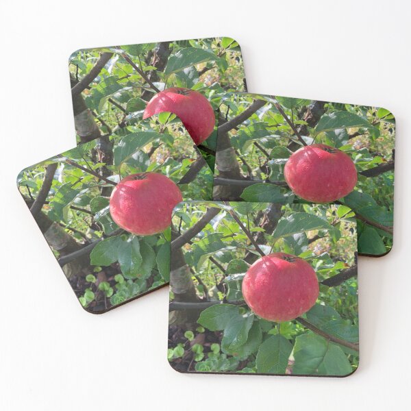 Item preview, big red apple on a branch designed and sold by mrivserg.