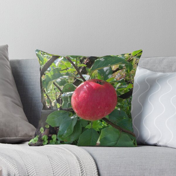 Item preview, big red apple on a branch designed and sold by mrivserg.