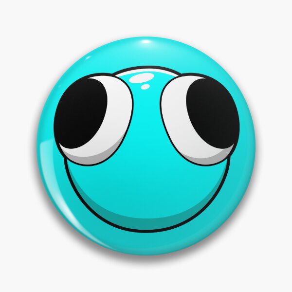 Item preview, Rainbow Friends Roblox Cyan Lookie designed and sold by Kubala Designs.