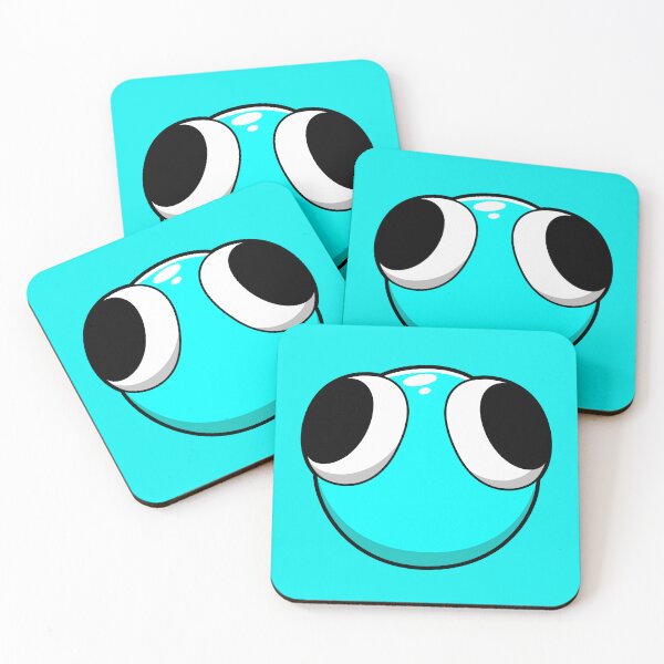 Item preview, Rainbow Friends Roblox Cyan Lookie designed and sold by Kubala Designs.