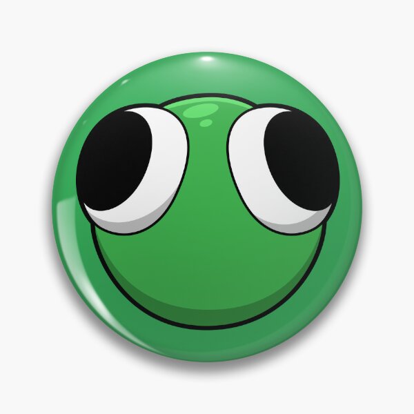 Item preview, Rainbow Friends Roblox Green Lookie designed and sold by Kubala Designs.