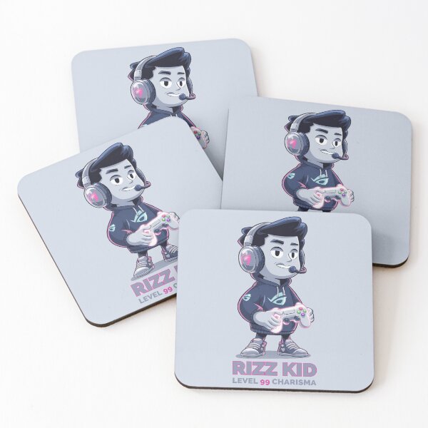Item preview, Rizz Kid Level 99 Charisma Gaming Design designed and sold by MALIKABO.
