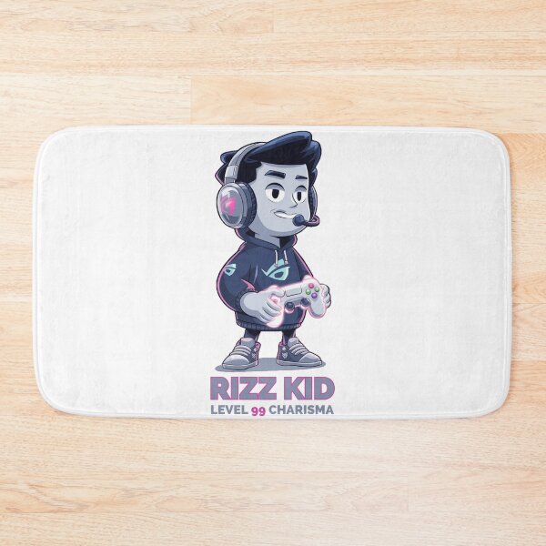Item preview, Rizz Kid Level 99 Charisma Gaming Design designed and sold by MALIKABO.