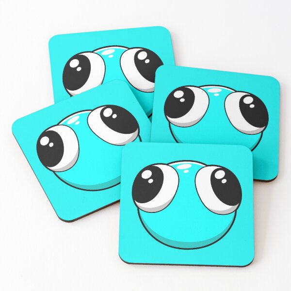 Item preview, Rainbow Friends Roblox Cyan Lookie designed and sold by Kubala Designs.